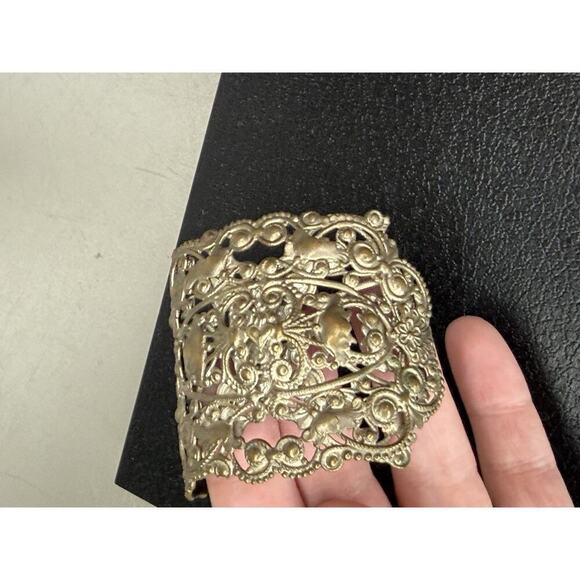 VIRGINS SAINTS & ANGELS Intricate Vintage Gold-Silver Tone  display picture 1